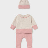 Conjunto 3Pz Bebé Niña Rosado Mayoral