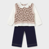 Conjunto Bebé Niña Beige Mayoral