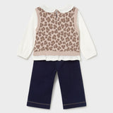 Conjunto Bebé Niña Beige Mayoral