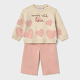 Conjunto Bebé Niña Rosado Mayoral