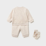 Conjunto 3Pz  Bebé Niño Beige Mayoral