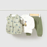 Conjunto 3 Pz Bebé Niño Verde Mayoral