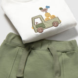 Conjunto 3 Pz Bebé Niño Verde Mayoral