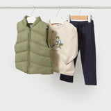 Conjunto 3 Pz Bebé Niño Verde Mayoral