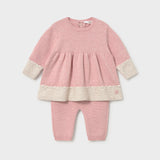 Conjunto Vestido 2 Pz Bebé Niña Rosado
