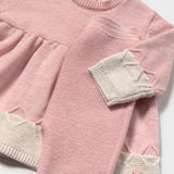 Conjunto Vestido 2 Pz Bebé Niña Rosado