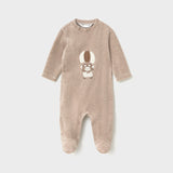 Set X2 Pijama Bebé Niño Beige Mayoral