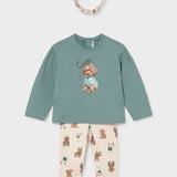 Conjunto 3 Pz Bebé Niña Verde Mayoral