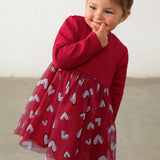 Vestido Bebé Niña Rojo Mayoral