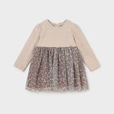 Vestido Bebé Niña Beige Mayoral