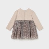 Vestido Bebé Niña Beige Mayoral
