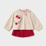 Conjunto Bebé Niña Rojo Mayoral