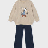Conjunto Niña Beige Mayoral