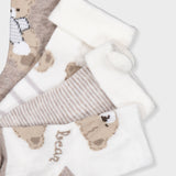 Set X4 Medias Bebé Niño Beige Mayoral