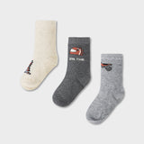 Set X3 Medias Niño Gris Mayoral