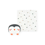 Juego Cobertor y Babero Blanco Boboli