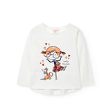 Camiseta Bebé Niña Blanco Boboli