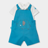 Conjunto Mameluco Bebé Niño Azul Boboli