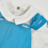 Conjunto Mameluco Bebé Niño Azul Boboli