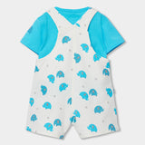 Conjunto Mameluco Bebé Niño Azul Boboli