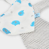 Baberos Bebé Niño Azul Boboli