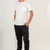Pantalón Cargo Niño Negro Grazziani