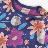 Conjunto Vestido Bebé Niña Morado Boboli