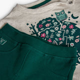 Conjunto Bebé Niña Verde Boboli