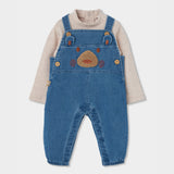Conjunto Overol Bebé Niño Jean Boboli