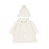 Abrigo Y Gorro Bebé Niña Beige Mayoral