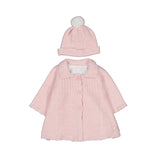 Abrigo Y Gorro Bebé Niña Rosado Mayoral