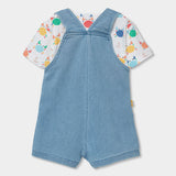 Conjunto Overol Bebé Niño Azul Boboli
