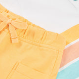 Conjunto Bermuda Bebé Niño Amarillo Boboli