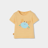 Conjunto Bermuda Bebé Niño Amarillo Boboli
