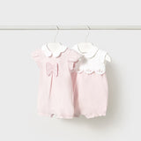 Set X2 Mamelucos Bebé Niña