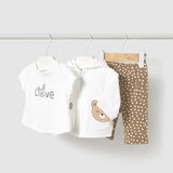 Conjunto Bebé Niña Mayoral Beige