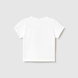 Camiseta Bebé Niño Blanca Mayoral
