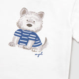 Camiseta Bebé Niño Blanca Mayoral