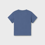 Camiseta Bebé Niño Azul Mayoral