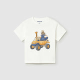 Camiseta Niño Blanco Mayoral