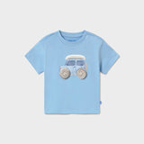Camiseta Bebé Niño Azul Mayoral