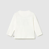Camiseta Bebé Niño Blanco Mayoral