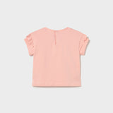Camiseta Bebé Niña Salmon Mayoral