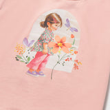 Camiseta Bebé Niña Salmon Mayoral