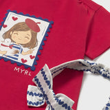 Camiseta Bebé Niña Rojo Mayoral