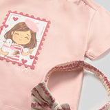 Camiseta Bebé Niña Salmon Mayoral