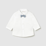 Camisa Corbatín Bebé Niño Blanco Mayoral