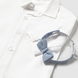 Camisa Corbatín Bebé Niño Blanco Mayoral