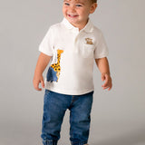 Camiseta Polo Bebé Niño Blanco Mayoral
