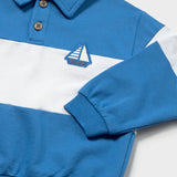 Buzo Tipo Polo Bebé Niño Azul Mayoral